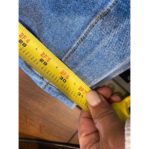 Forever x Frankie & The Studs Women Jeans XL Blue Cargo Grunge Skater Y2K - Picture 8 of 8